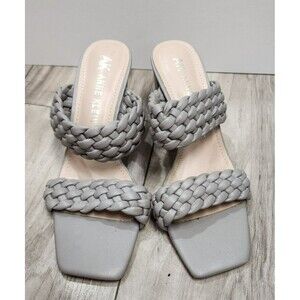 Anne Klein Block Slide Sandles Woman's Size 8.5